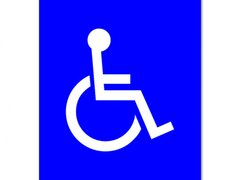 Accessible Toilet Sign Symbol Only